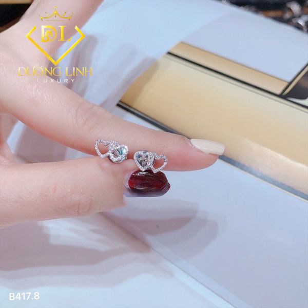 Bông Tai Kim Cương – B417.8